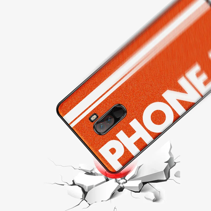 Для Xiaomi Pocophone F1 чехол спортивный уличный кожаный мягкий защитный чехол для Pocofone F1 чехол для POCO F1 чехол capa
