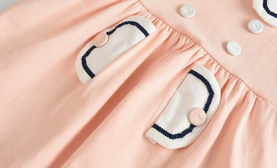 Retail-2017 лето девочка платье малышей девушки симпатичные младенческой хлопка