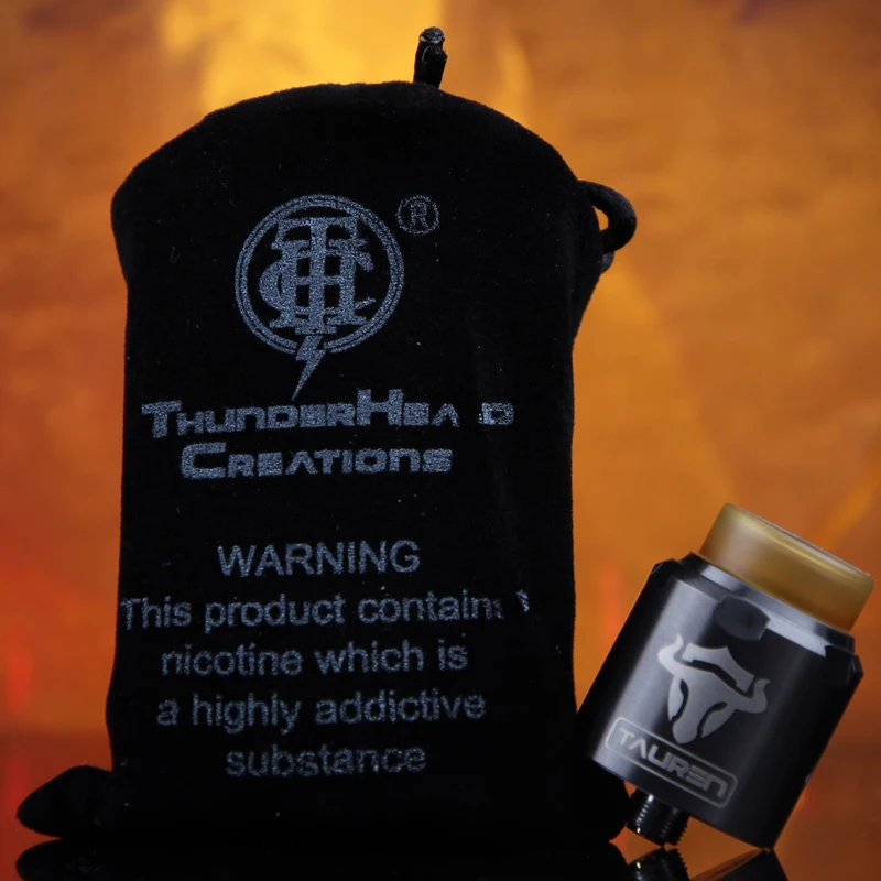 2 шт./лот/Лот Новый Цвет THC Tauren RDA Tank 810 капельный распылитель 24 мм с 28 микро