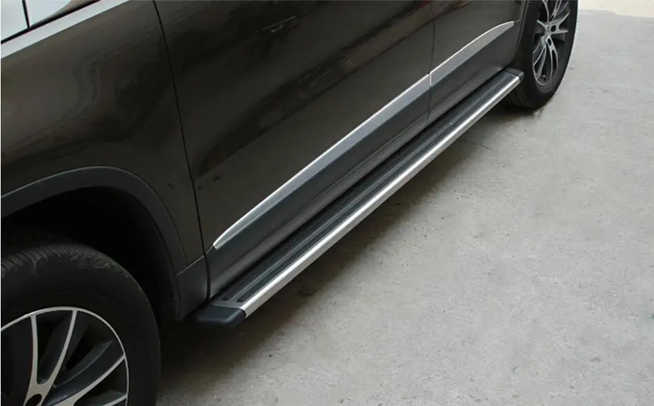 Для Volkswagen VW Tiguan 2013.2014.2015.2016 автомобильные беговые доски авто боковые ступенчатые