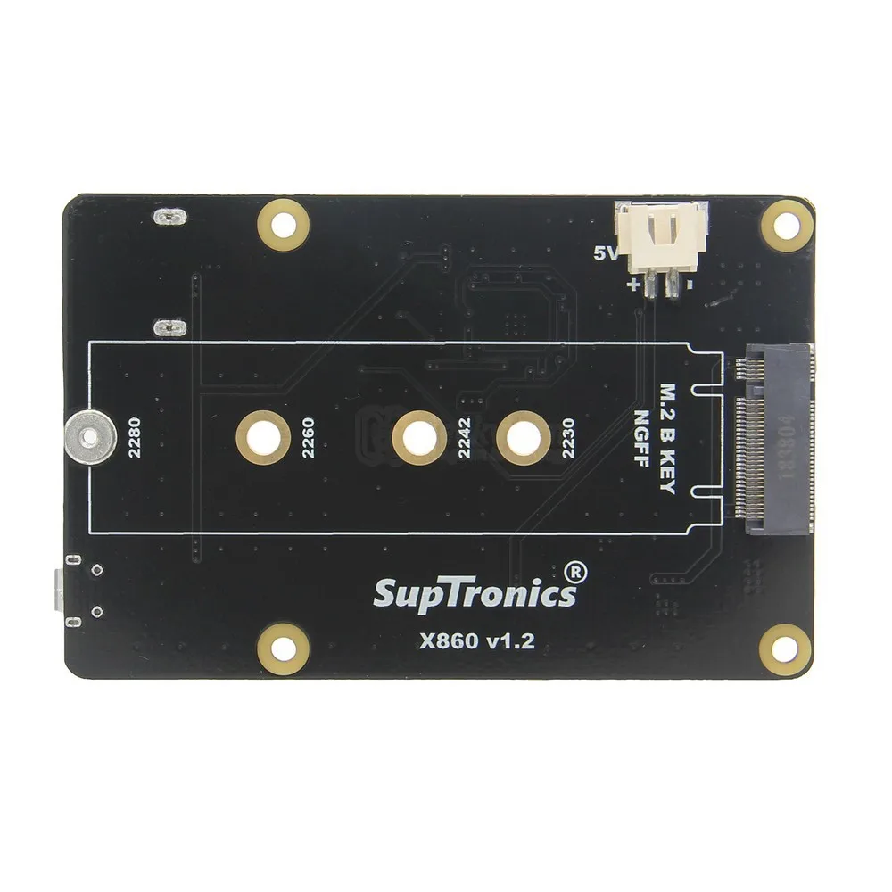 Плата расширения NAS Raspberry Pi X860 M.2 NGFF 2280/2260/2242/2230 SATA SSD с USB 3 0 Jumper для
