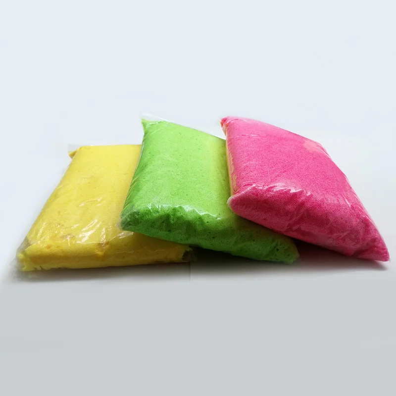 Игровой пенопластовый светильник 500 г/пакет цветная Волшебная глина для