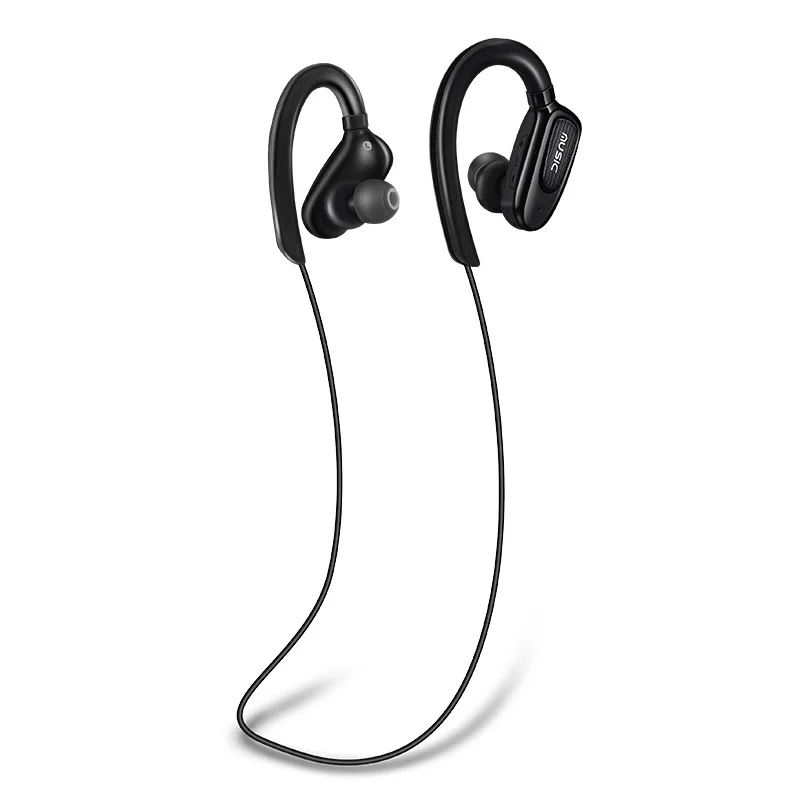 Inpher S5, bluetooth наушники, беспроводные наушники, наушники, спортивные, бас, bluetooth наушники с микрофоном для телефона, Auriculares - Цвет: Черный