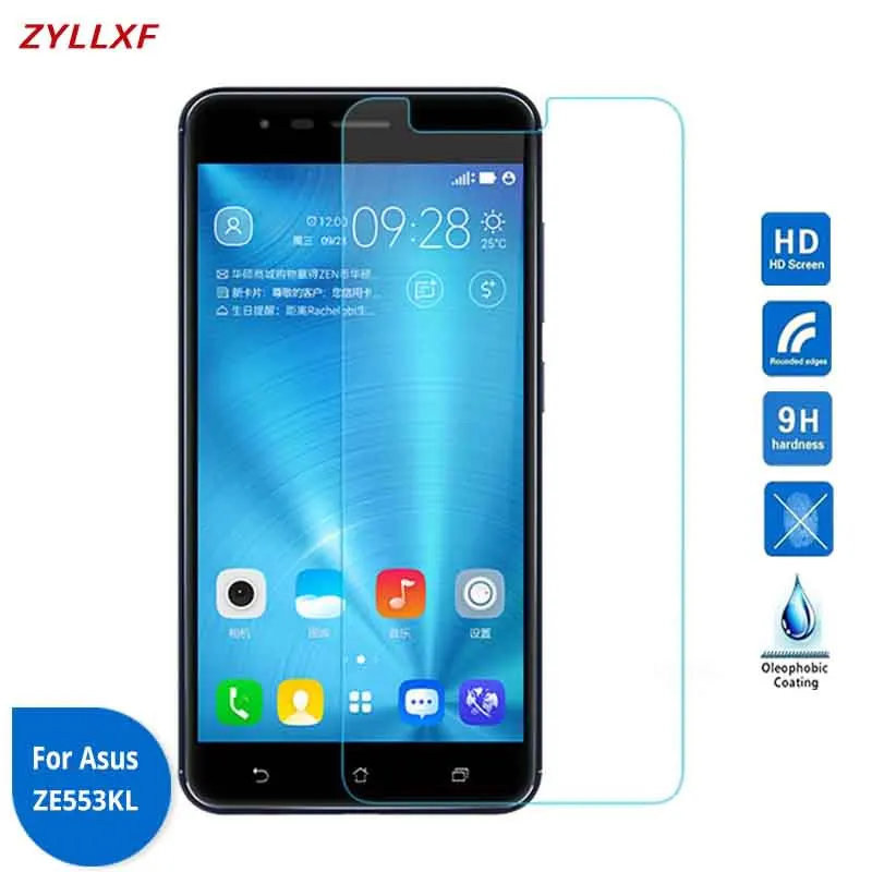 Для Asus Zenfone 3 Zoom ZE553KL защитная пленка из закаленного стекла 5 дюймов 9H 0 26 мм