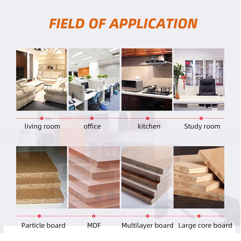 1100 Вт ручной Кромкооблицовочный станок двухсторонний склеивающий портативный