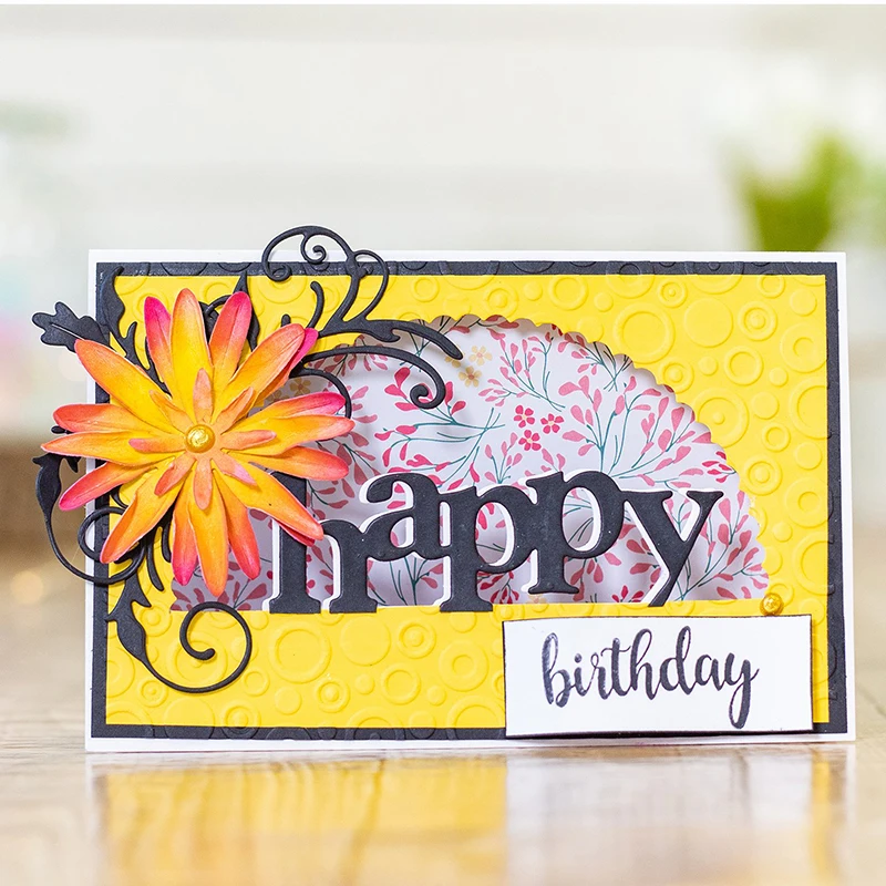 Hello Love Thank Вырубные штампы для скрапбукинга фотоальбома тиснения подарочных