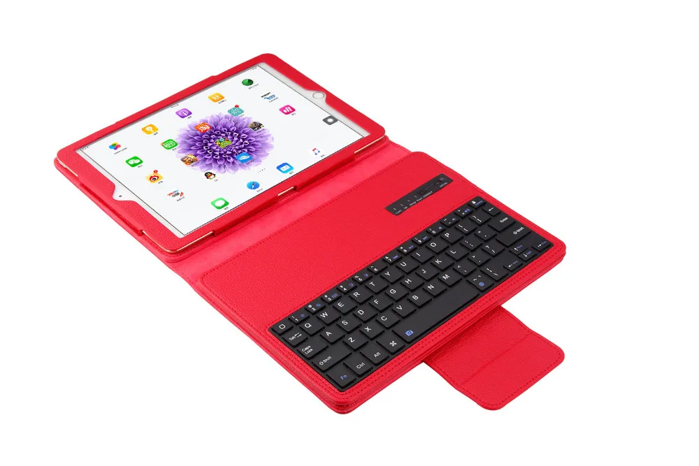 Съемный кожаный чехол с клавиатурой и Bluetooth для Apple iPad 9 7 2018 2017