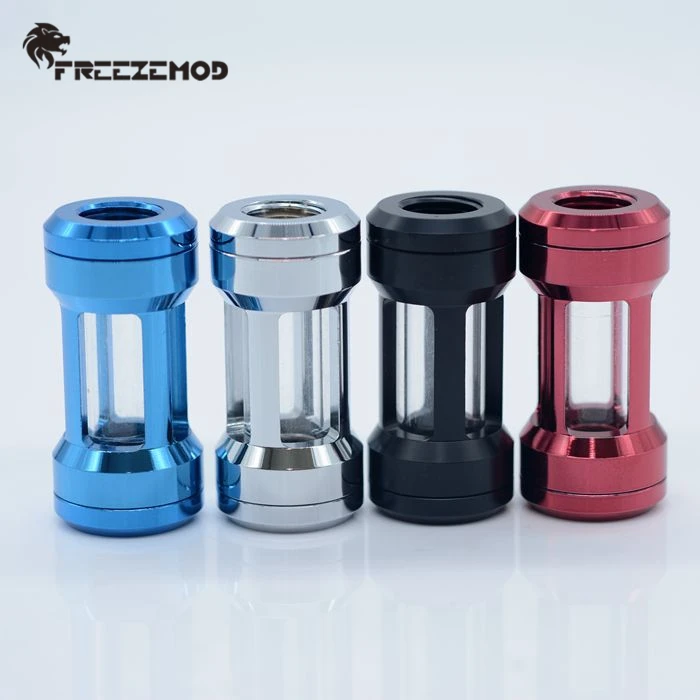 FREEZEMOD компьютер фильтр системы охлаждения воды композитная версия большой видимой области двойные внутренние зубы. GLQ-JX2