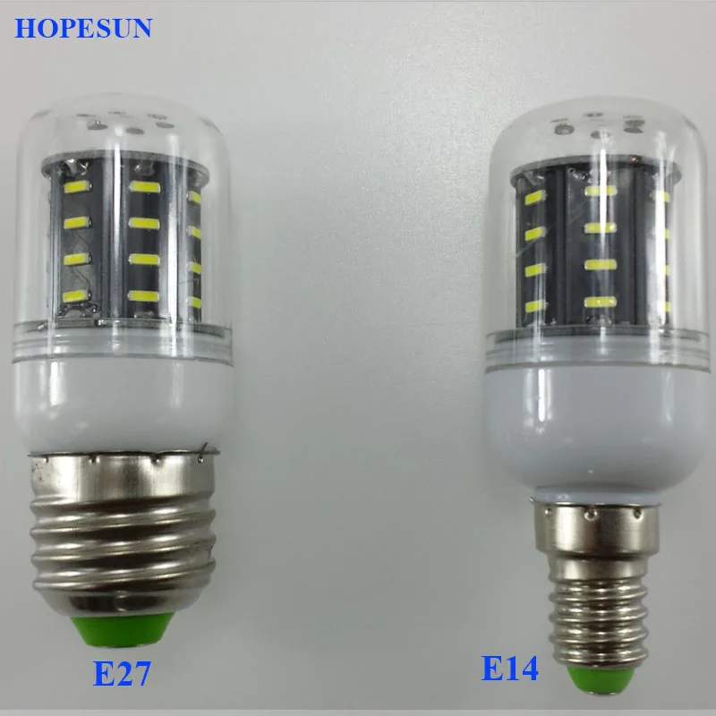 4014 Bombillas Светодиодная лампа от 36 до 138LED E27 220V кукурузный свет лампада свеча Ampoule Luz