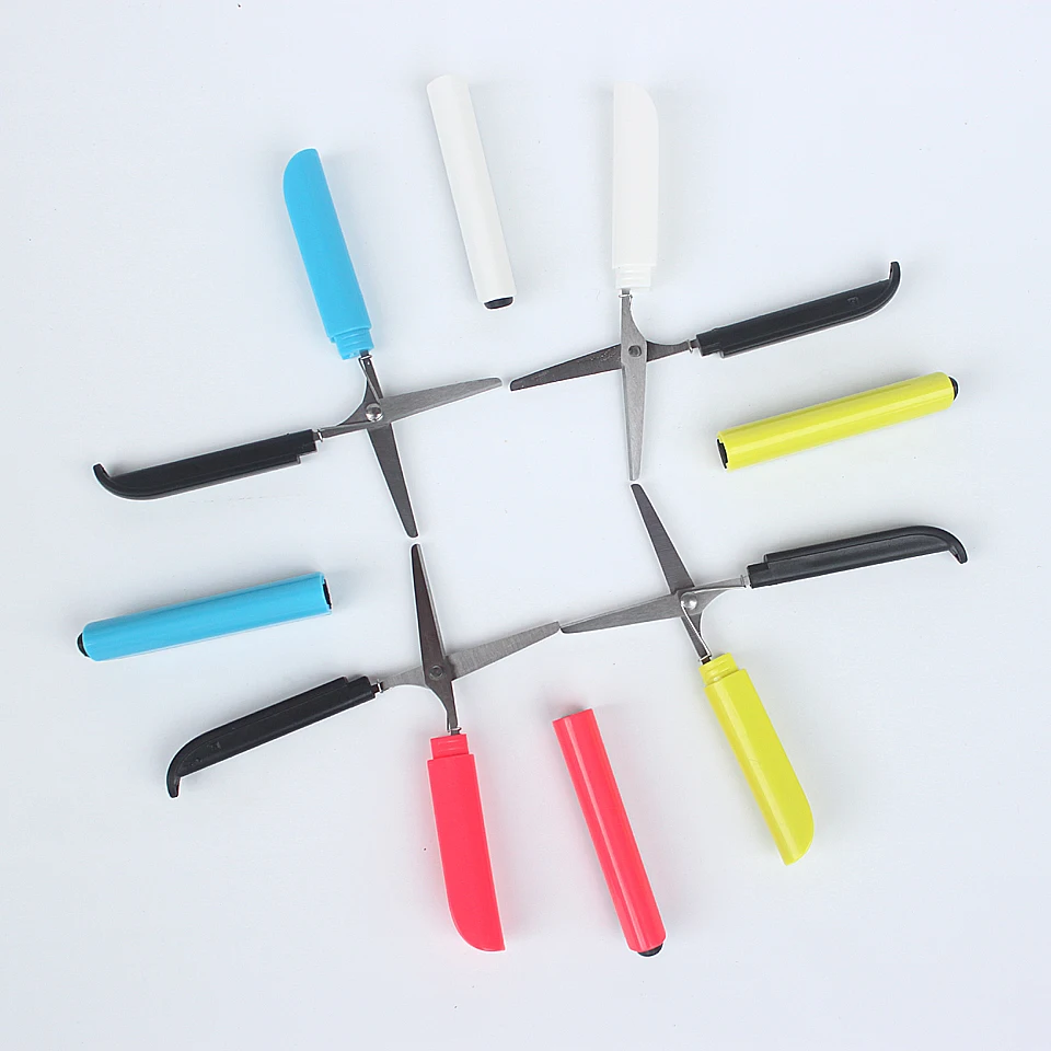 Скрытая творческая ручка Дизайн студент безопасные Ножницы Бумага Резка Книги