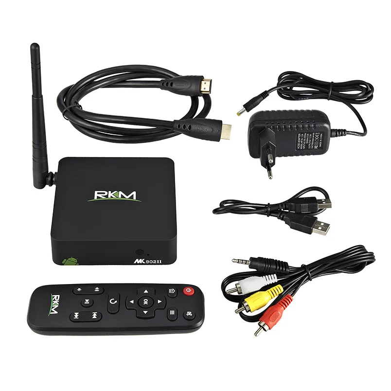 

Original RKM MK902II TV BOX Rockchip RK3288 Quad Core Androd TV Box 2GB RAM 16GB 4K H.265 2.4G/5G Wifi Bluetooth4.0 Set Top Box