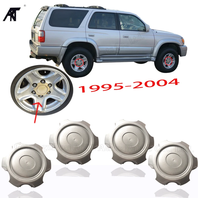 4 шт./лот колесная Центральная Крышка для Toyota Prado 2700 3400 VZJ95 1998-2002 Крышка Ступицы 42603-35630 4260335630