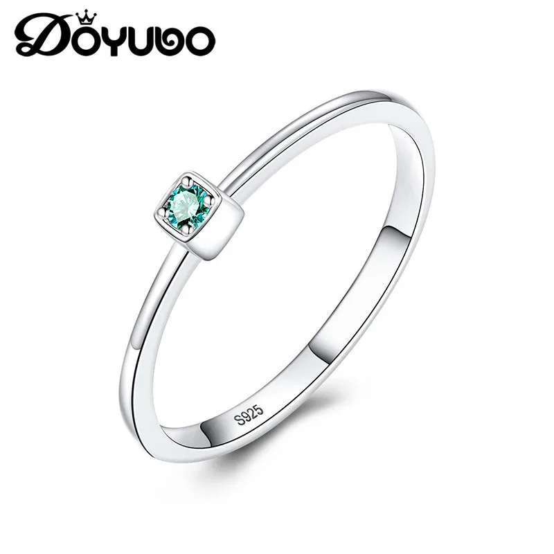 DOYUBO 2019 новый дизайн модные ювелирные изделия простой Женское Обручальное кольцо