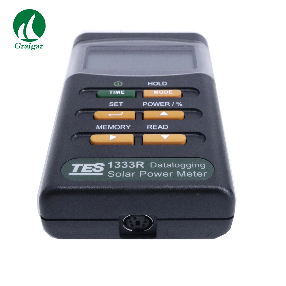 TES 1333R (интерфейс RS 232) Datalogging измеритель солнечной энергии Быстрая доставка|power