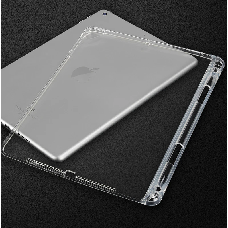 Прозрачный чехол для iPad Pro 11 2018 мягкий накладка из ТПУ 9 7 2017 Air 2 1 10 5 чехлы планшетов