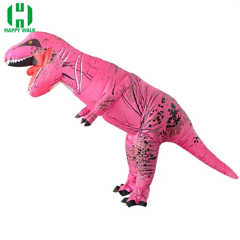 Детский надувной костюм динозавра для взрослых t rex Хэллоуина косплей аниме