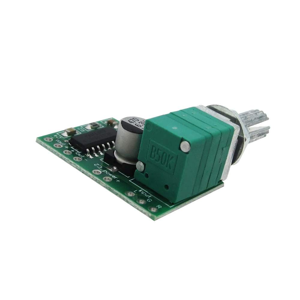 

HAILANGNIAO PAM8403 5V Power Audio Amplifier Board 2 Channel 3W W Volume Control/ USB Power