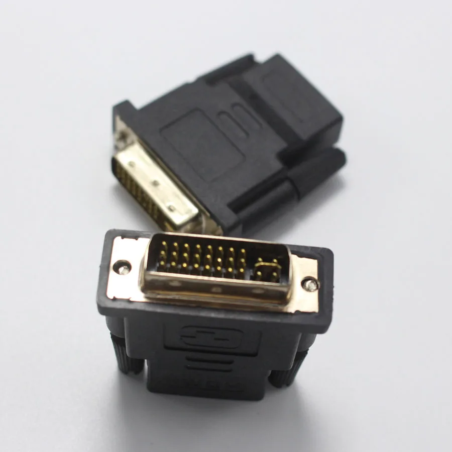 NinthQua 1 шт. DVI 24 + 5 штекер к HDMI гнездовой разъем двунаправленный адаптер передачи