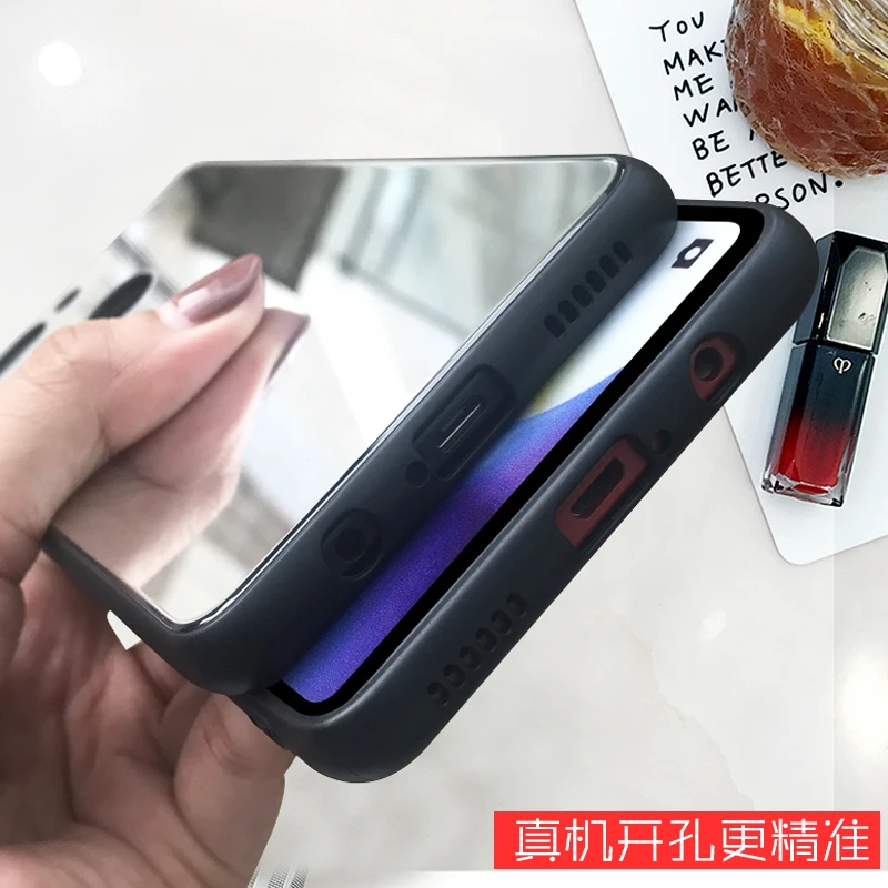 Fashion Luxury Glass casing Mirror Case For OPPO R15 PRO Dream Makeup R11 PLUS R11S |