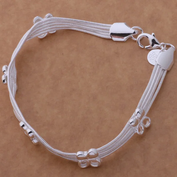 Многослойные браслеты цепочки Счастливый клевер браслет для свадьбы свидания