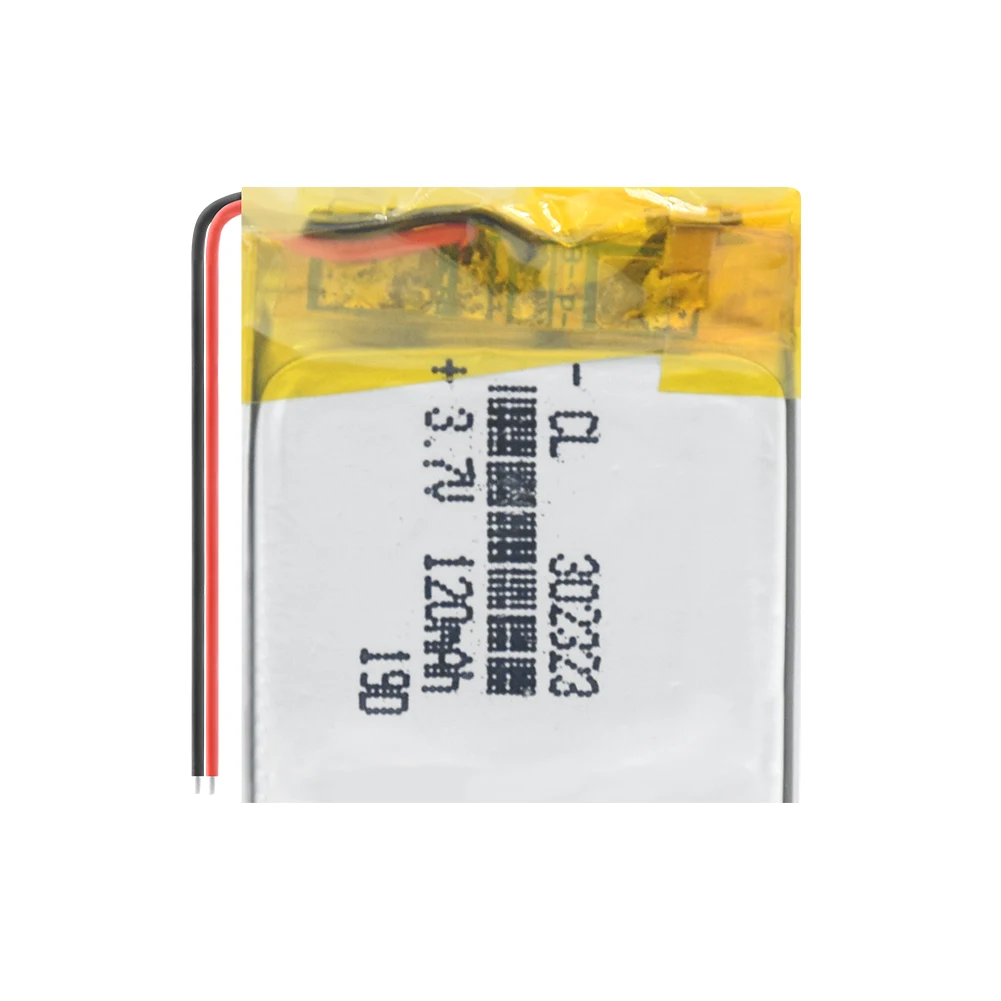 302323 120mAh 3 7 V Смарт часы беспроводная карта аудио рекордер литий полимерный