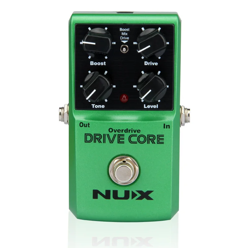 NUX Drive Core Deluxe обновленная педаль для гитарного эффекта овердрайв с высоким