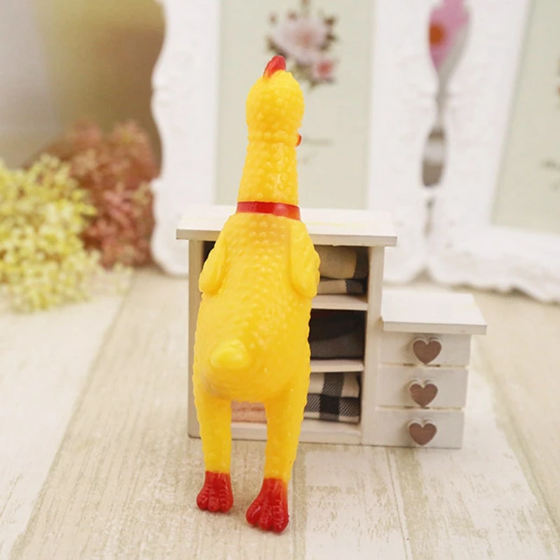 Игрушки для собак маленьких Укус устойчивостью интерактивный писк желтый