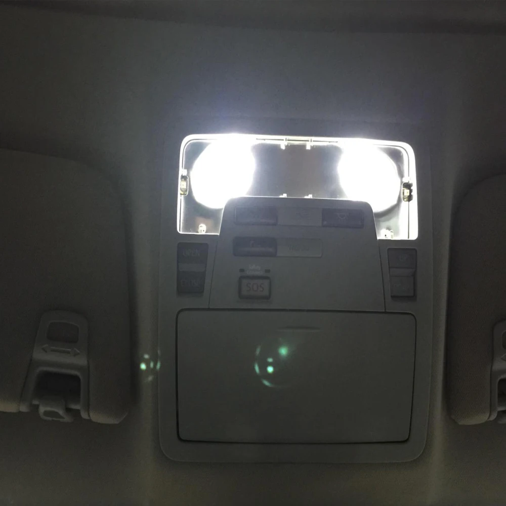 YM E-Bright 300PCS T10 Canbus W5W 194 168 5730 8 SMD Error Free Led License Plate Lights No Clearance Light bulbs on. -> YM E-Bright 300 шт. T10 Canbus W5W 194 168 5730 8 SMD Ошибка светодиодные фонари номерного знака без габаритного света включены.