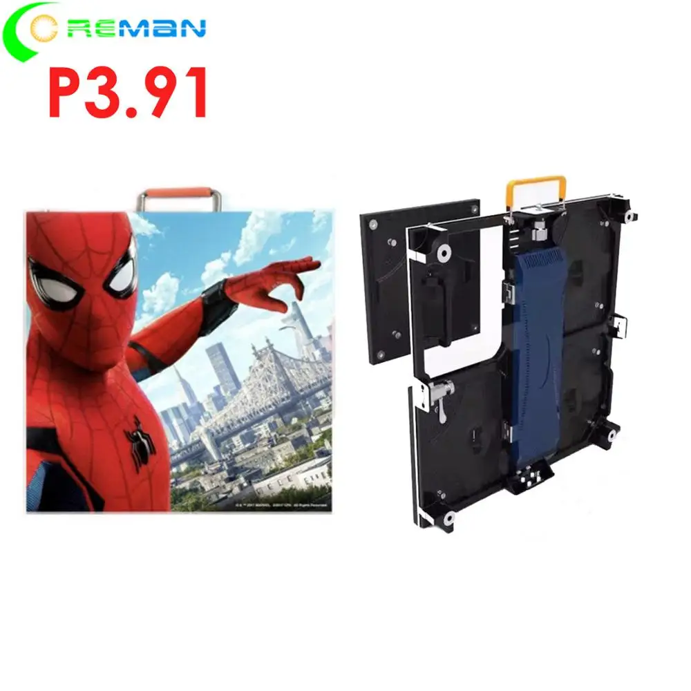 Новый дизайн открытый настенный ЖК дисплей p3.91 передний доступ уличный