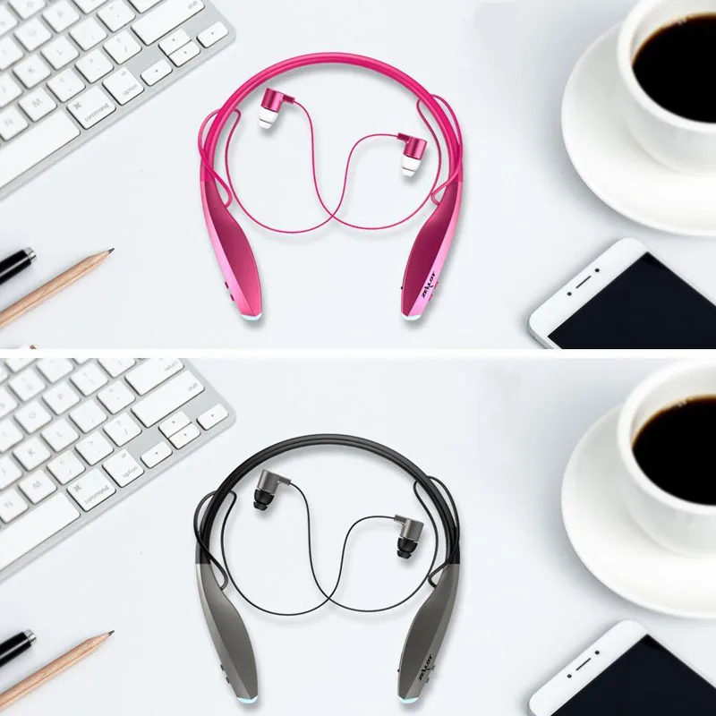 Беспроводные наушники Zealot H7 с шейным ободом Bluetooth гарнитура вкладыши для IPhone