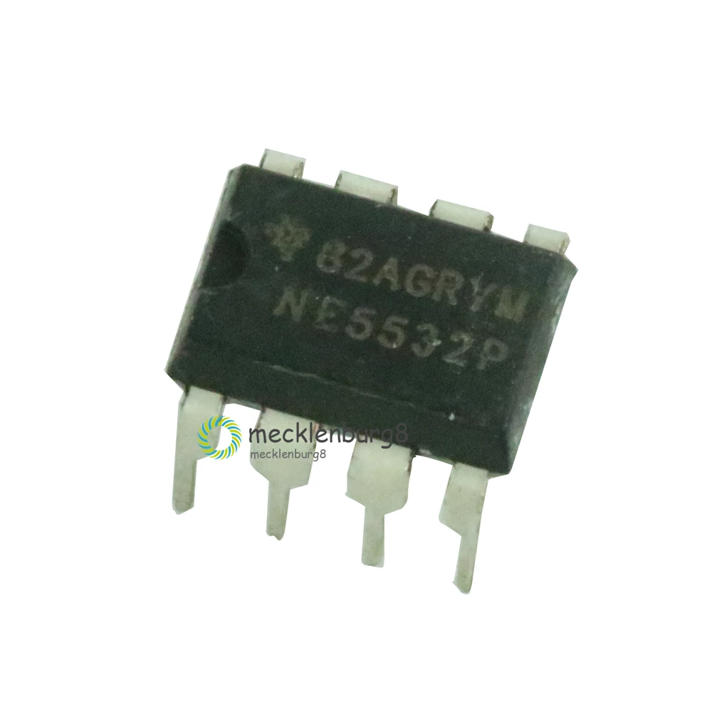 10 шт. NE5532P NE5532 DIP 8 DIP8 двойной низкий уровень шума op amp TI IC|Запасные части| |