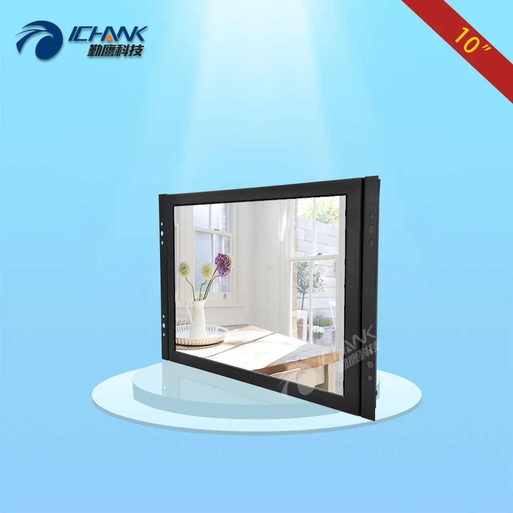 ZK100TN-V59/10 дюймов 800x600 4:3 BNC HDMI VGA металлический корпус Встроенный Открытый каркас настенный промышленный монитор ЖК-экран