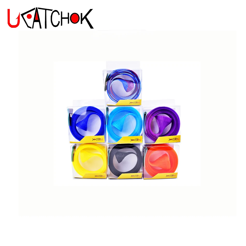 

2pcs/pack Diameter 4.8CM Fishing Rod Nylon Cover 1.6M/1.7M/1.8M/1.9M/2.0M Sleeve Socking Rod guides protector fish accessories