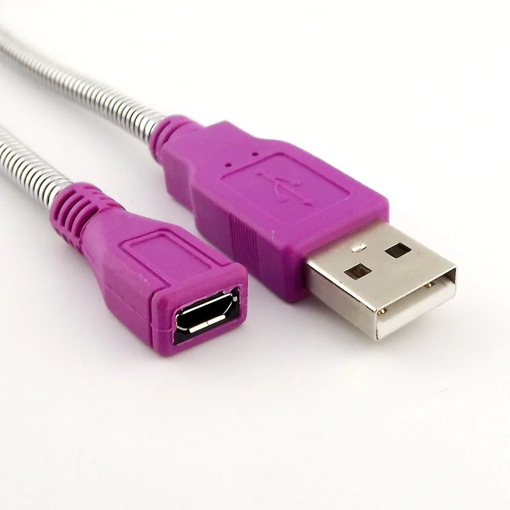 10 шт. Премиум USB 2 0 Тип A штекер к Micro 5 Pin гнездовой разъем адаптер гибкий