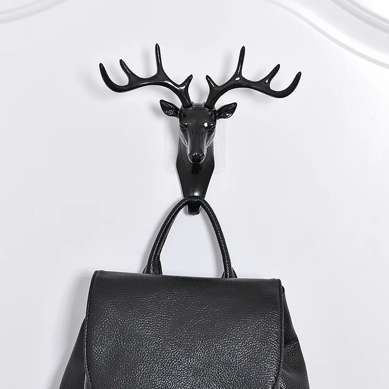Creative Antlers Hooks Bathroom Hook for Hanging Multi-purpose Wall Coat Keys Bag Clothes Wall-mounted Household | Дом и сад