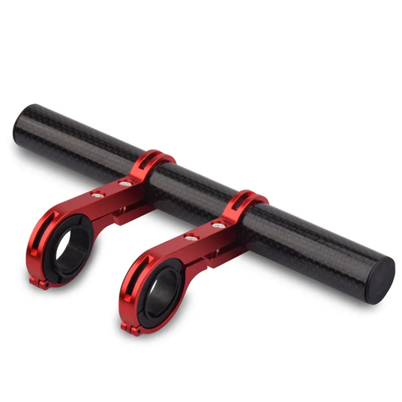 Bike Handlebar Extended Bracket Headlight Mount Bar Computer Holder Lantern Lamp Support Rack Alloy Fiber Stand | Спорт и