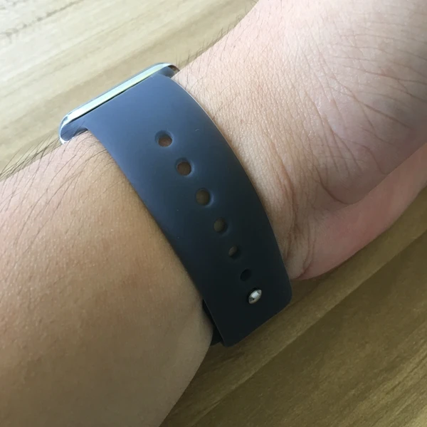 Новейшие технологии резиновая спортивный ремешок для наручных часов Apple Watch серии 1/2/3, 42 мм, 38 мм, ремешок для наручных часов iWatch, 4 40 мм 44 наручные браслет силикона - Цвет ремешка: Translucent black