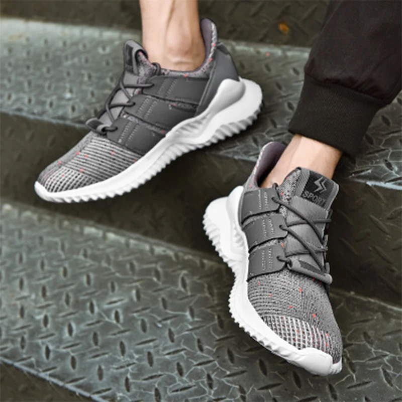 Новая летняя обувь для отдыха сетчатая ткань воздухопроницаемая мужская уличная