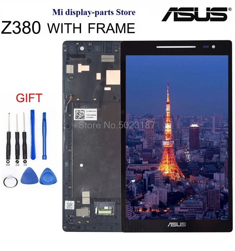 Бесплатная доставка Новый 8 дюймовый ЖК дисплей для Asus Zenpad Z380 Z380KL Z380CX Z380C Z380M P024 +