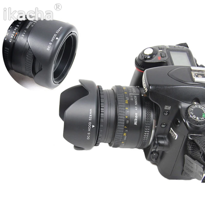 Черная реверсивная бленда 58 мм для объектива Canon Rebel 18-55 STM T5i T4i T3i T3 T2i XSi |