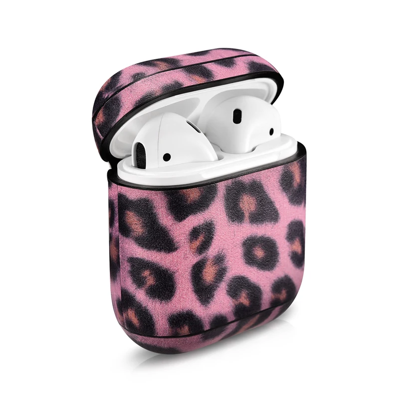 Чехол icarer для AirPods чехол из натуральной кожи Apple Airpods роскошная сумка хранения iPhone