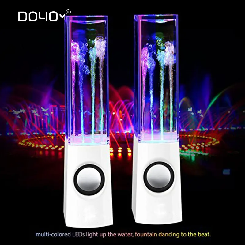 Dancing Water Speaker Portable Mini USB LED Light Bluetooth For iphone ipad PC MP3 MP4 PSP subwoofer water-column audio | Электроника
