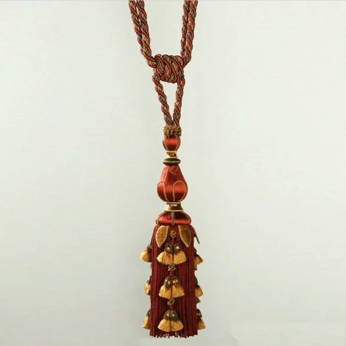 Высокое качество элегантный стиль декоративные занавески украшения аксессуары