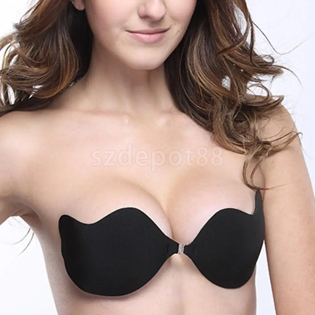 Силиконовый бюстгальтер пуш ап без бретелек|bra self|bra upself bra |