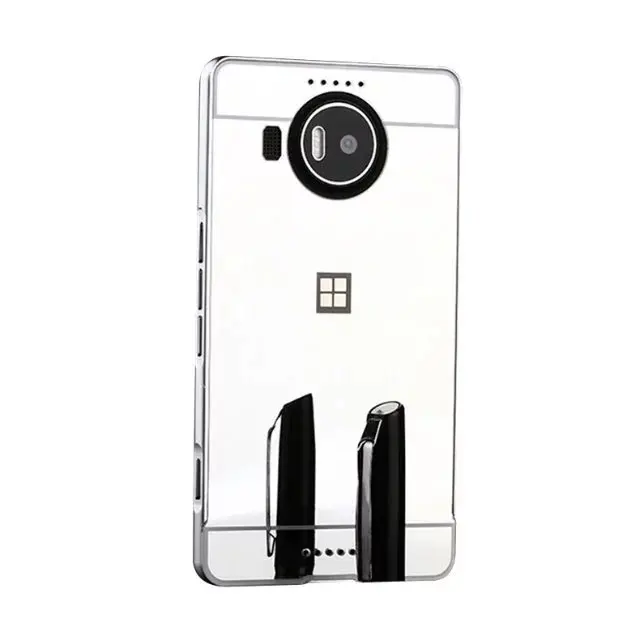 Зеркальная задняя крышка чехол для Microsoft Nokia Lumia 950 5 2 &quot950xl Алюминиевый