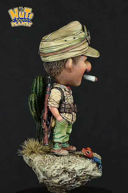 [Loong Way миниатюры] немецкая пенета орехов Дак 54 мм Полимерная миниатюра|miniature|miniature