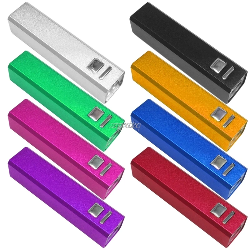 Алюминиевый USB внешний аккумулятор чехол 18650 зарядное устройство DIY Набор для iPhone