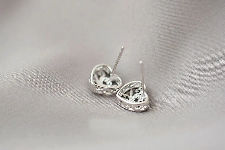 Женские серьги гвоздики из серебра 925 пробы|jewelry kabbalah|jewelry michaeljewelry glaze |