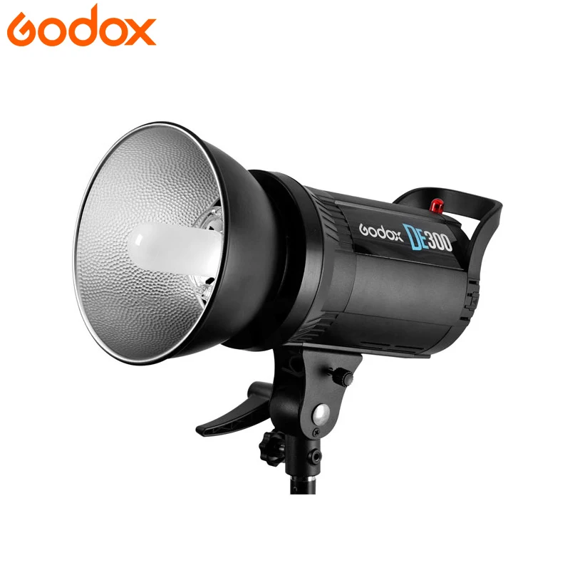 Компактная студийная вспышка Godox DE300 220 В 300 Вт Стробоскопическая Лампа для