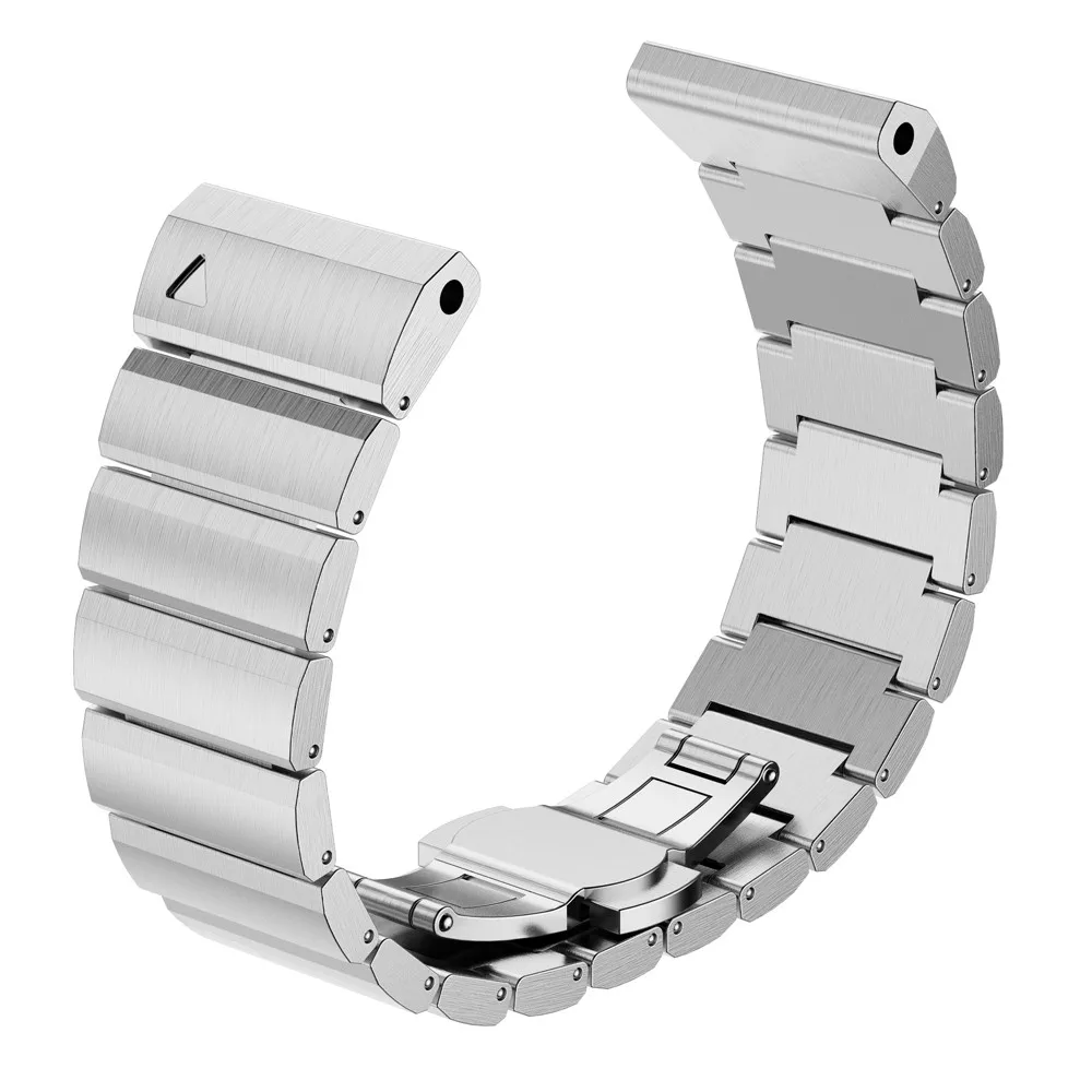 Full Stainless Steel Bracelets Bands for Garmin Smart Watch High Quality Gold Black for Garmin Fenix 3 HR With Tools Wholesale